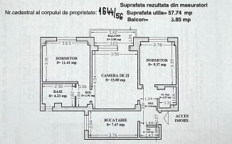  Constanta, zona Far, apartament cu 3 camere de vanzare