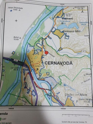 Teren agricol extravilan de vanzare in Cernavoda. Suprafata terenului 4827 metri patrati, deschidere 36 metri. Pret: 14.481 EUR. Destinatie: Rezidenta.