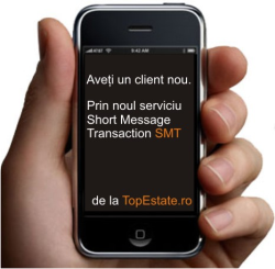 serviciul Short Message Transaction, SMT, marca TopEstate.ro