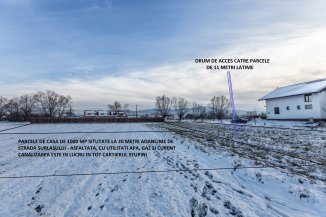 1000 mp teren intravilan de vanzare, in zona Stupini, Brasov 