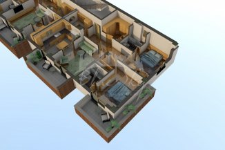 Apartament cu 3 camere de vanzare, confort Lux, zona Primo,  Constanta