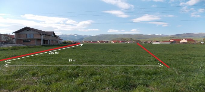 3550 mp teren intravilan de vanzare, Orlat  Sibiu